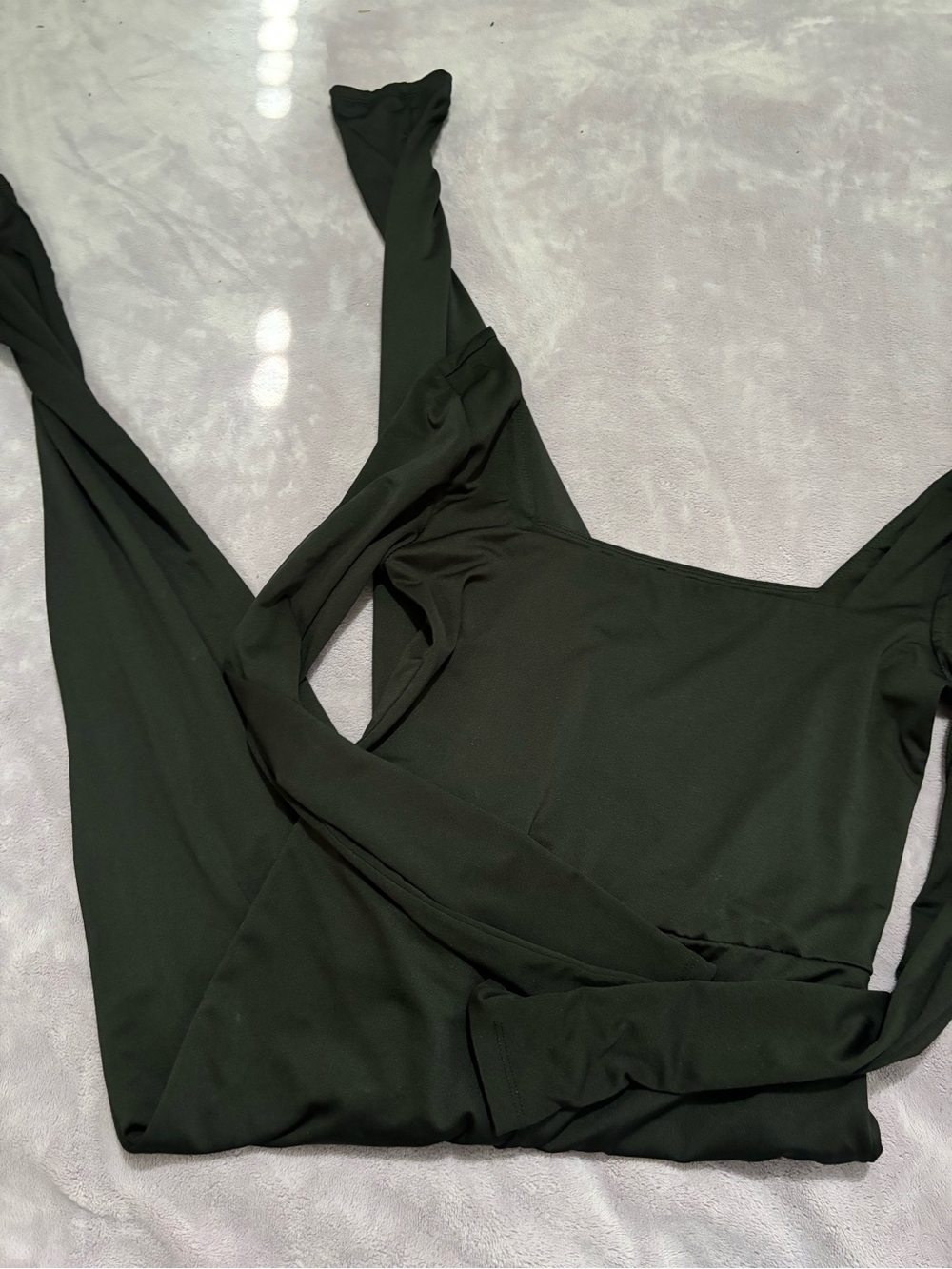 Black Long Sleeve Bodysuit
